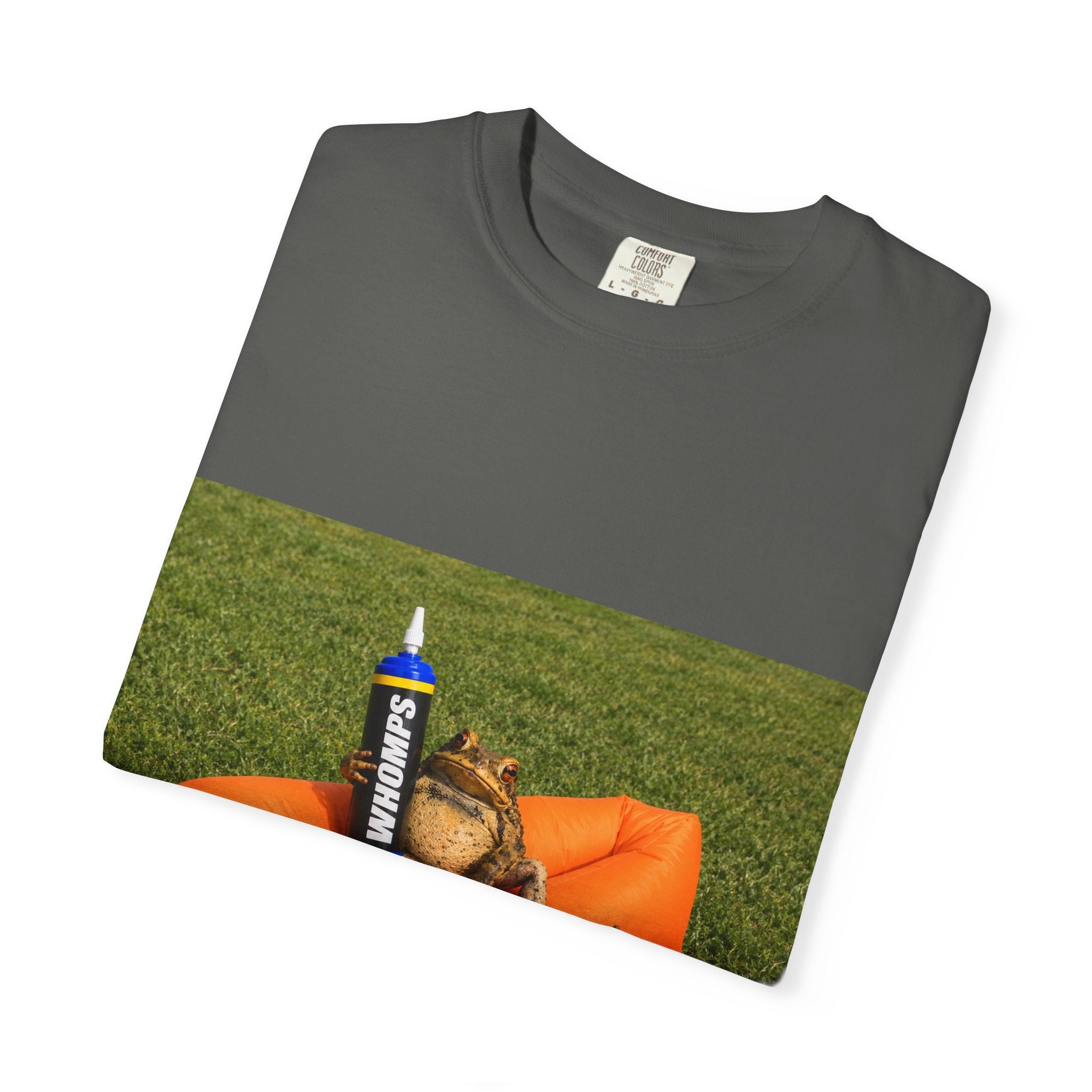 Whomp Frog on Couch T-Shirt
