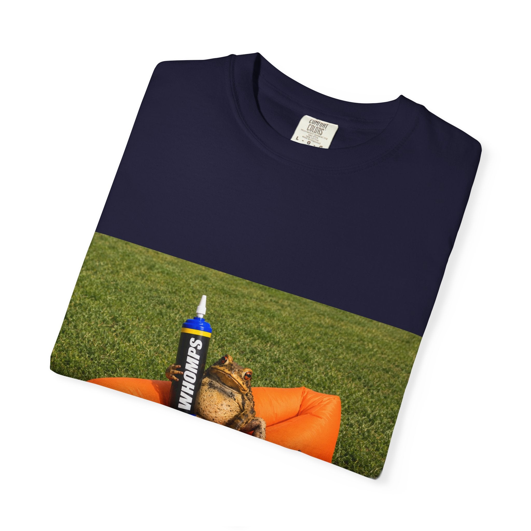 Whomp Frog on Couch T-Shirt