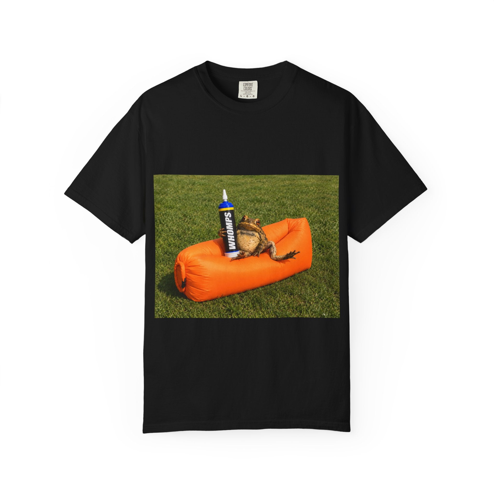 Whomp Frog on Couch T-Shirt
