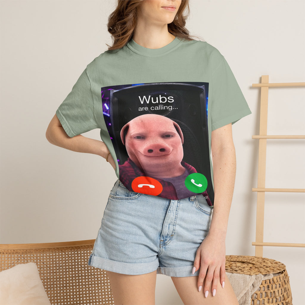 Wubs Are Calling T‑Shirt - Dubstep Tee
