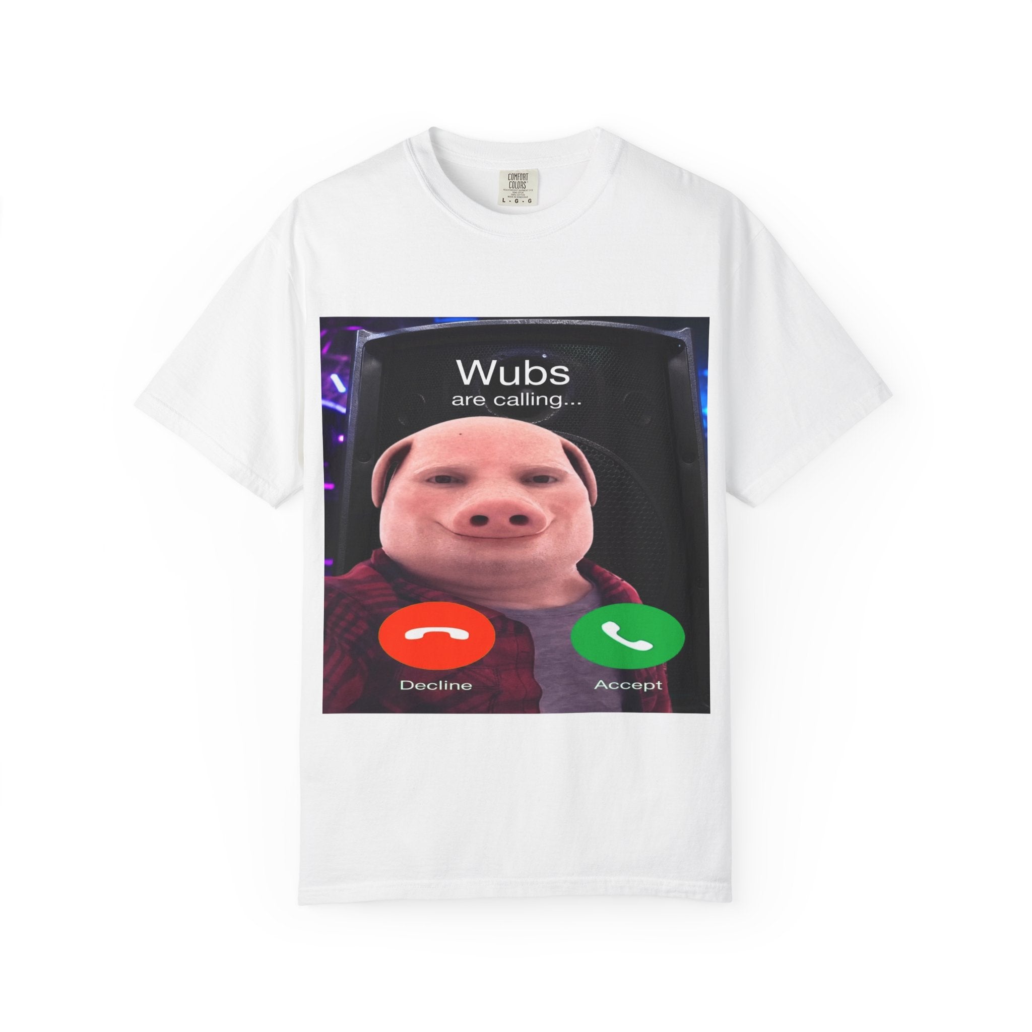 Wubs Are Calling T‑Shirt - Dubstep Tee