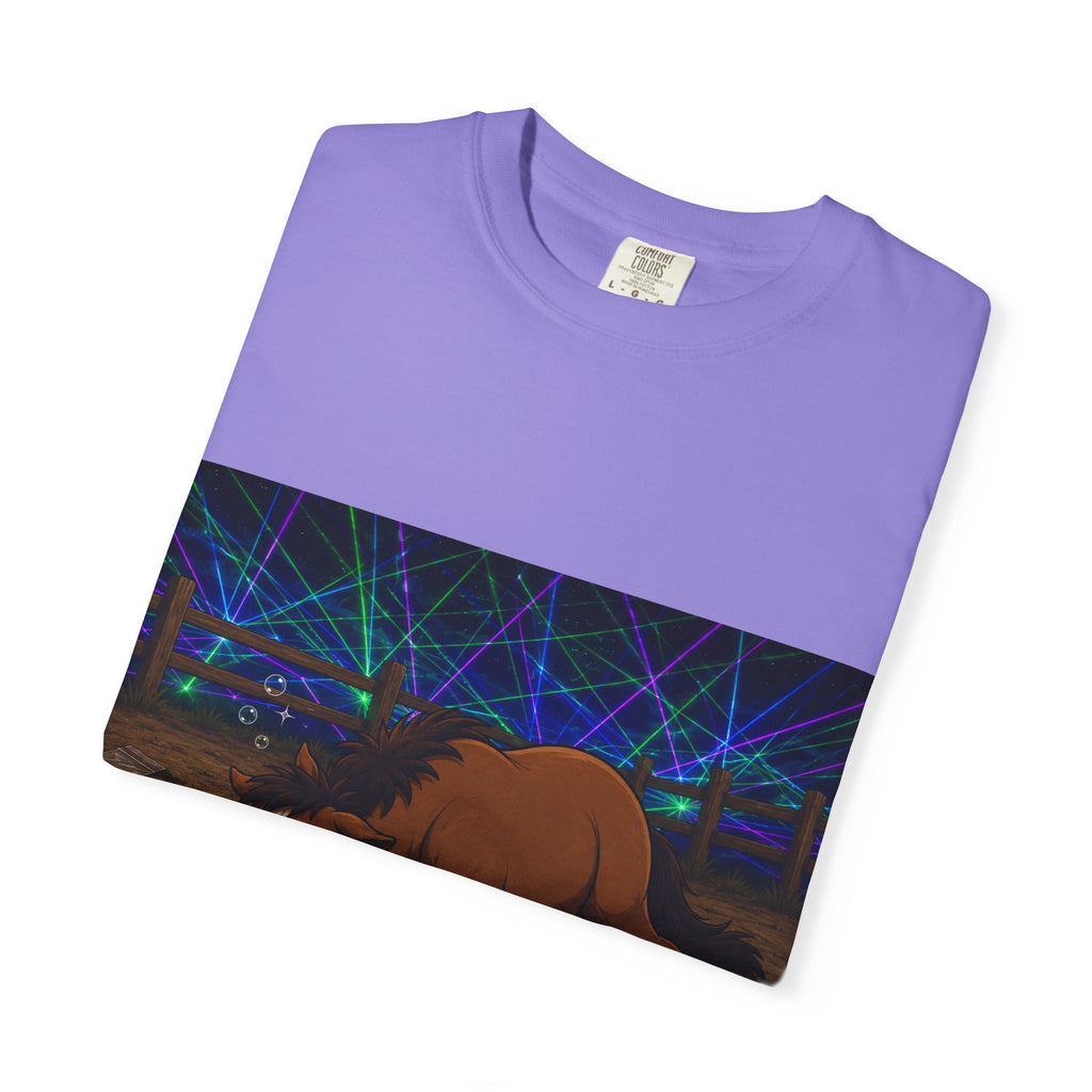 Horse K-Hole Tee (Front & Back Graphic) - T shirt