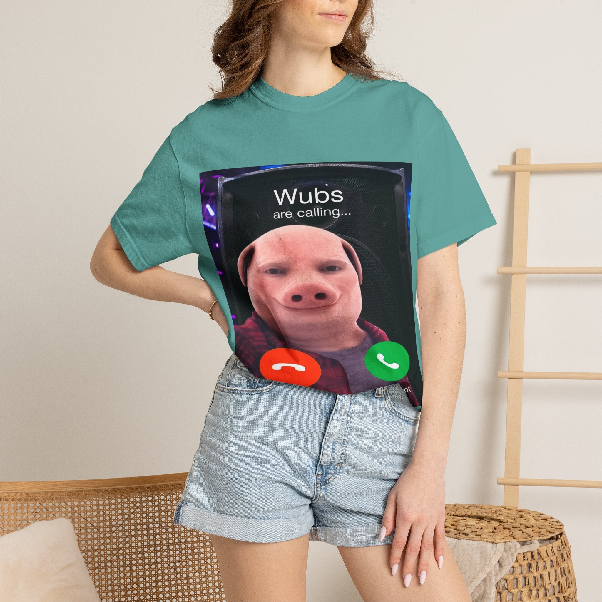 Wubs Are Calling T‑Shirt - Dubstep Tee