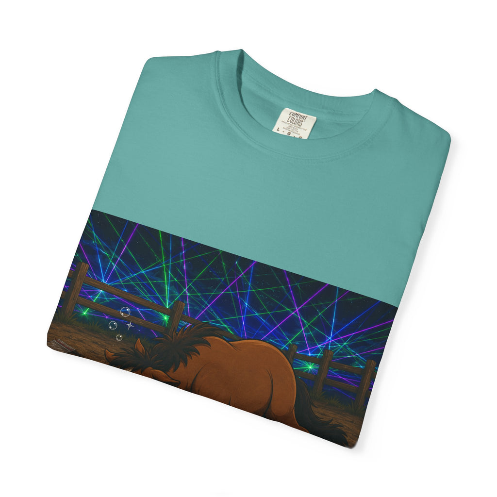 Horse K-Hole Tee (Front & Back Graphic) - T shirt