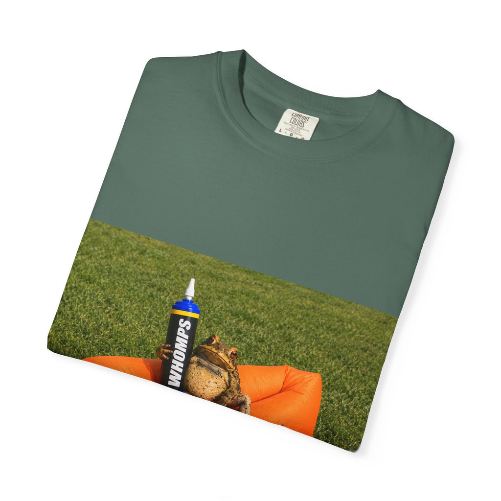 Whomp Frog on Couch T-Shirt