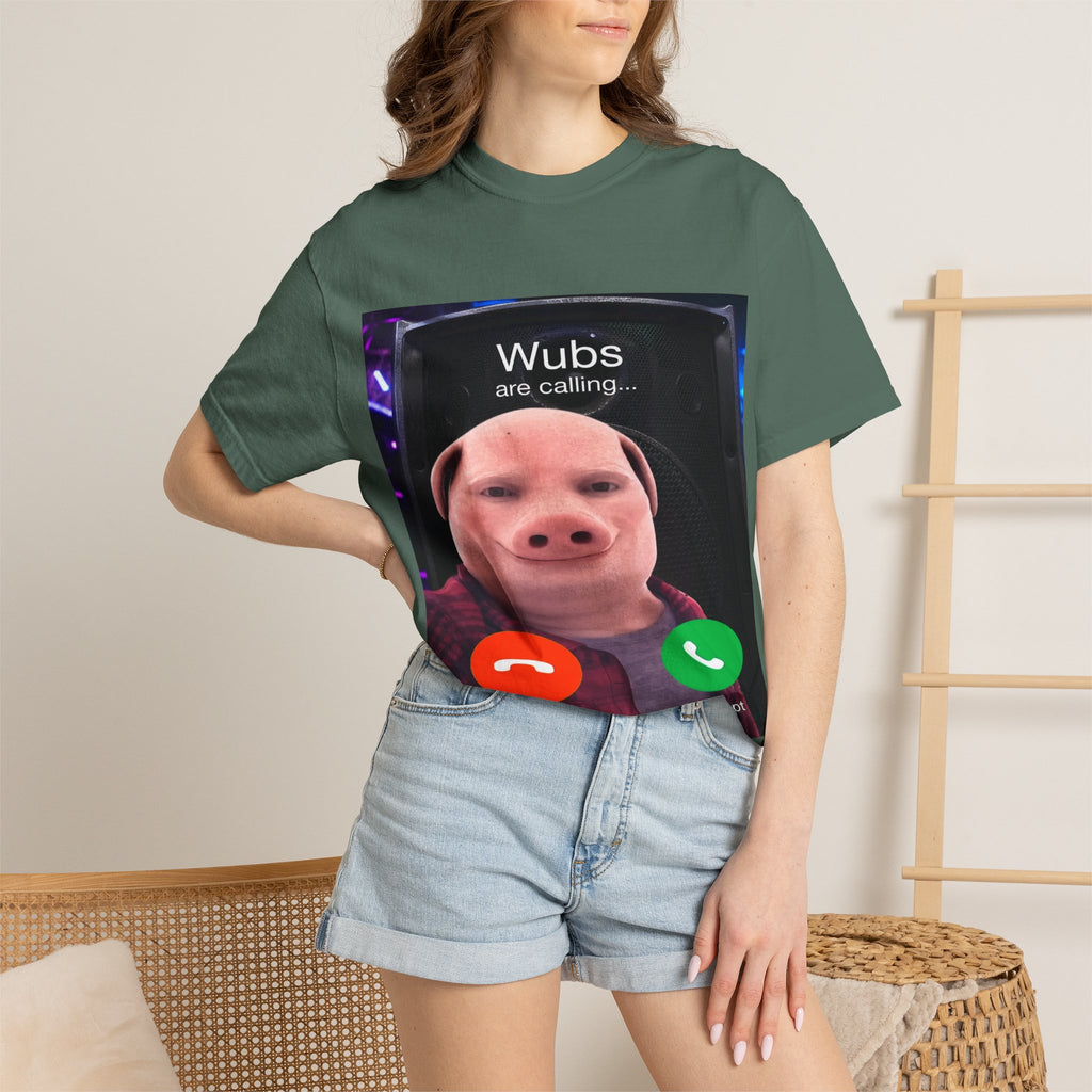 Wubs Are Calling T‑Shirt - Dubstep Tee