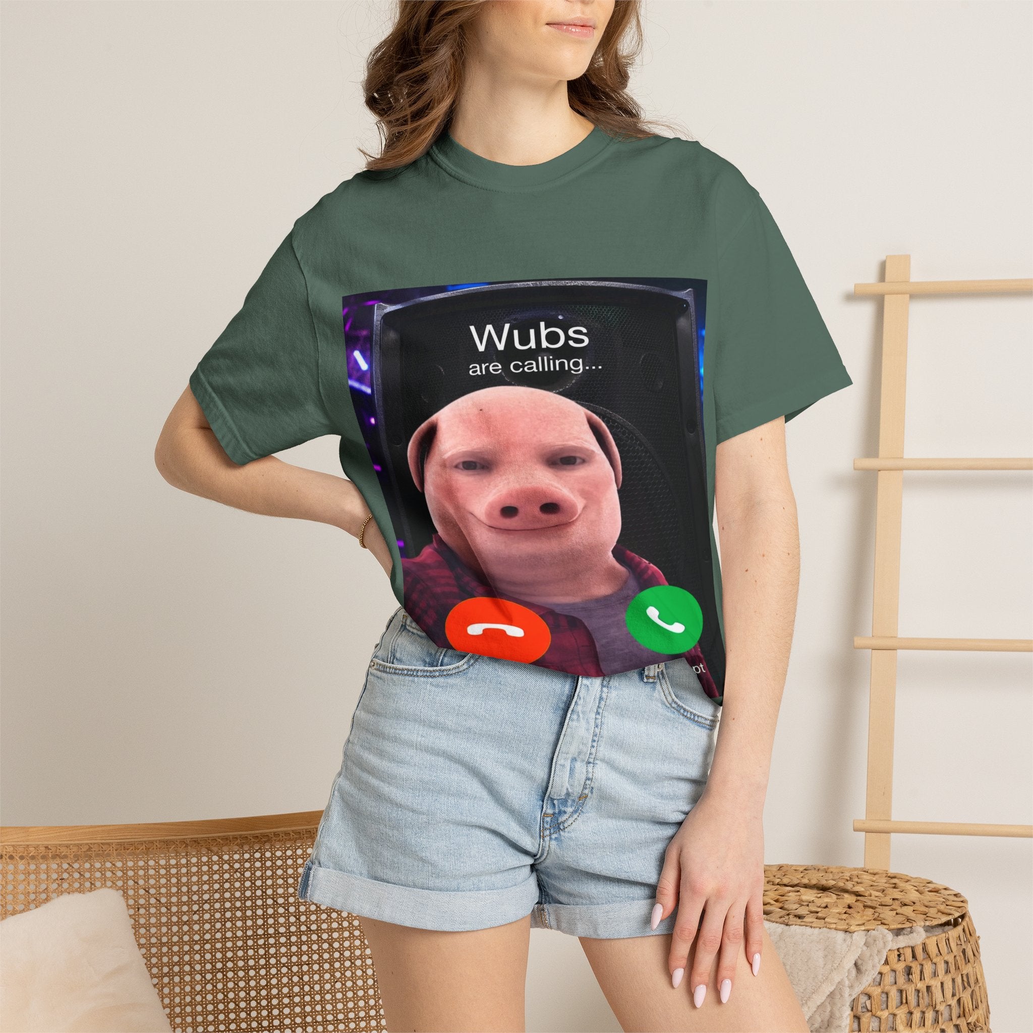 Wubs Are Calling T‑Shirt - Dubstep Tee