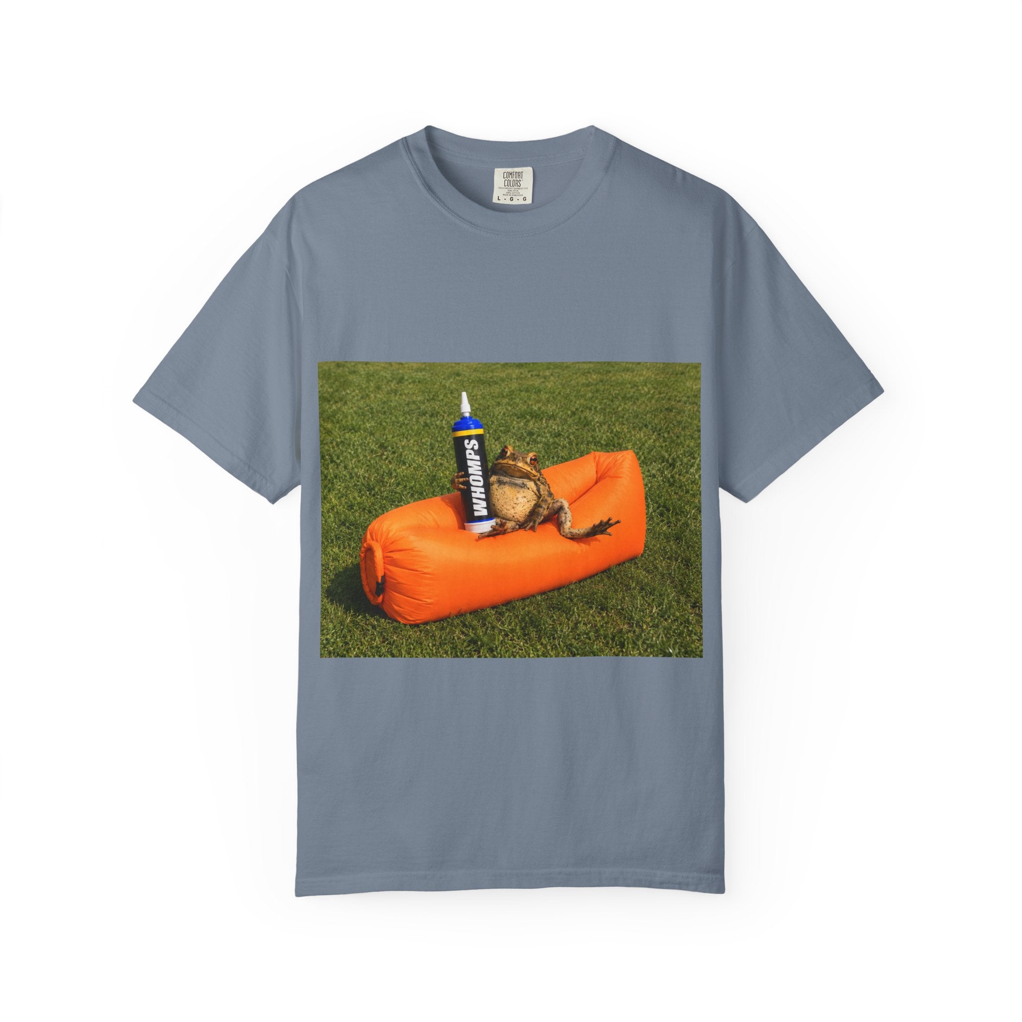 Whomp Frog on Couch T-Shirt