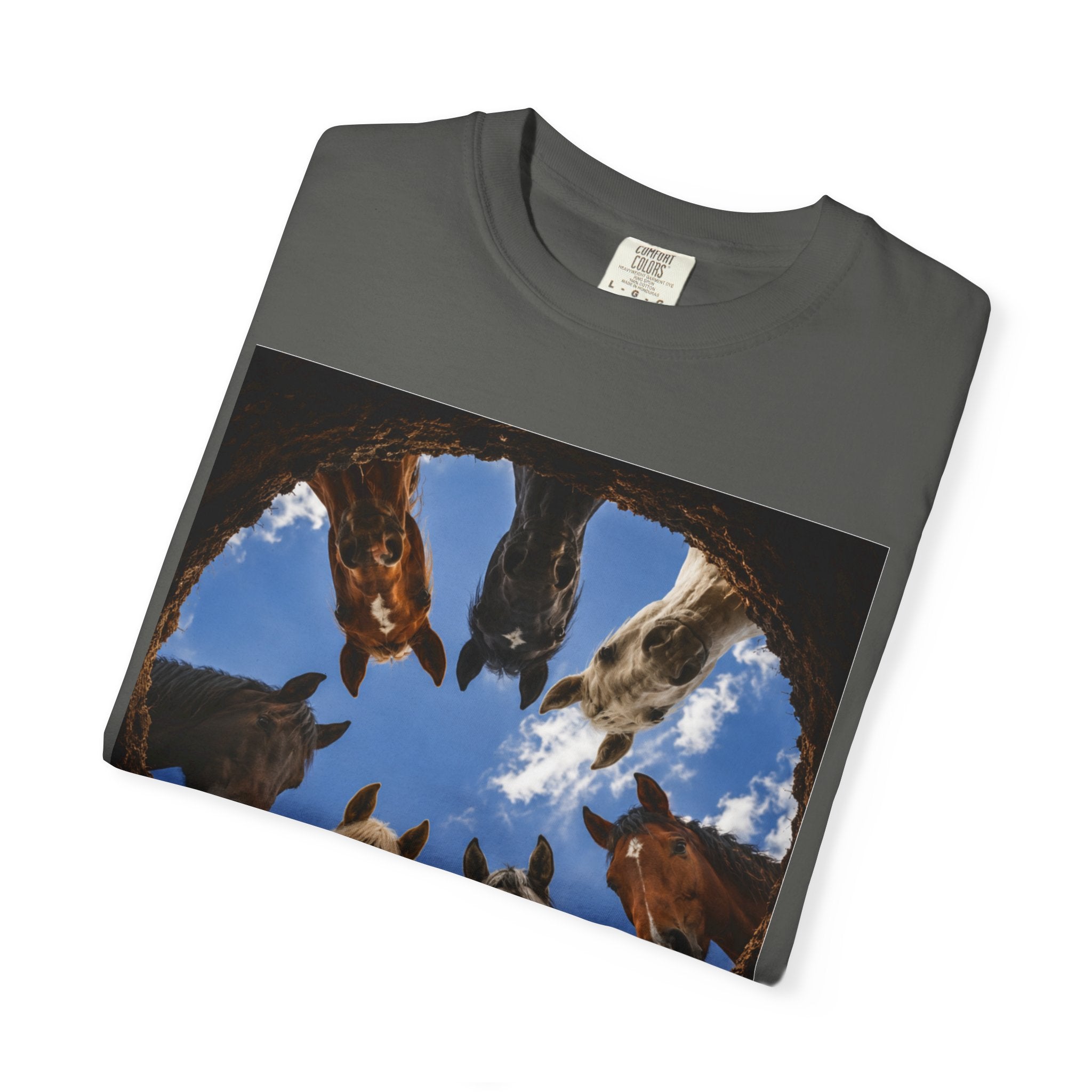 K-Hole Horses Graphic T-Shirt